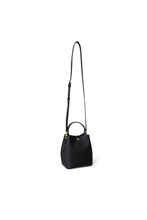 Reese Sm Bkt-Bucket Bag-Small-Crosshatch Leather LAUREN RALPH LAUREN | Secchiello | 431969365001